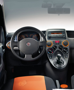 El interior del nuevo Fiat para nios.