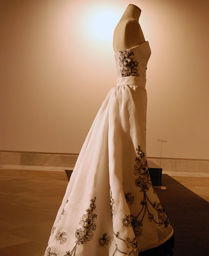 Uno de los vestidos que Audrey Hepburn lució en 'Desayuno con diamantes'.