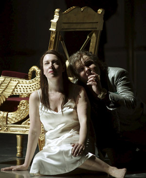 Una escena de la obra 'Salom', que se representa en el Teatro Real. FOTO: EFE