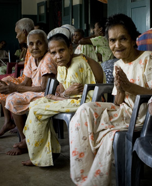Las mujeres de Calcuta. Foto: Marta Arias