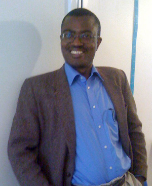 Mohammed Umar, autor de 'Amina'.