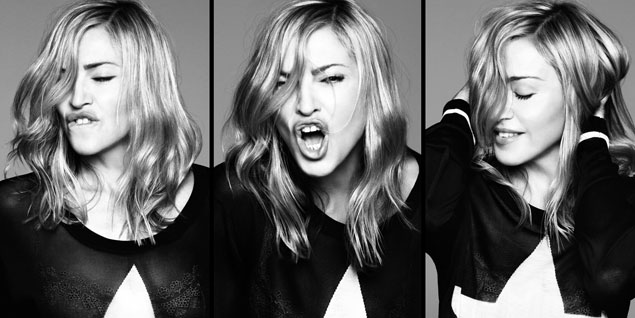 Imagen promocional del nuevo 'single' de Madonna. (Fotos: Agencias)