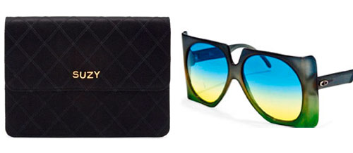 Este clutch personalizado de Chanel y las gafas de Dior son algunas de las piezas que se podrn adquirir en la subasta (Fotos: Christie's).