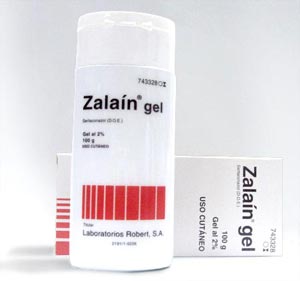 Zalaín gel al 2% de Laboratorios Cantabria.