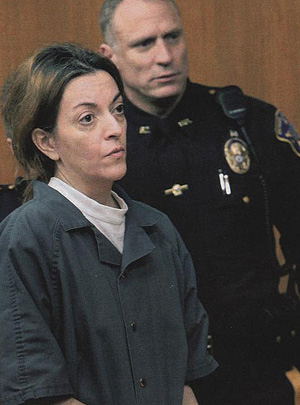 La acusada durante una comparecencia ante el juez