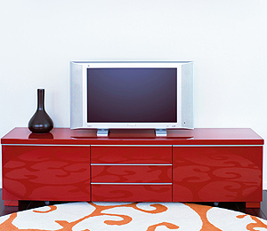 Uno de los objetos que ha elegido nuestro primerizo: mueble para televisin Besta Burs.